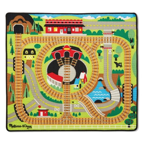 Melissa & Doug Oyun Halı Seti - Tren