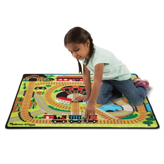 Melissa & Doug Oyun Halı Seti - Tren