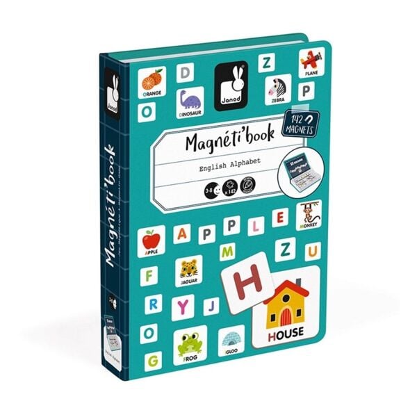 Janod Magnetibook English Alphabet
