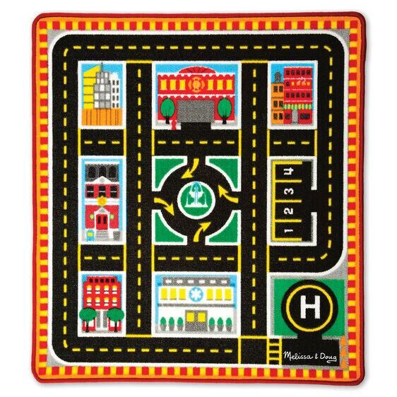 Melissa & Doug Oyun Halı Seti - Kurtarma Araçları