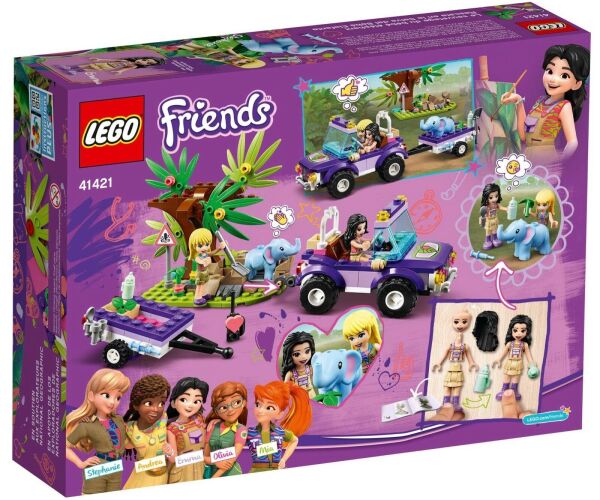 Lego Friends Yavru Fil Kurtarma Operasyonu