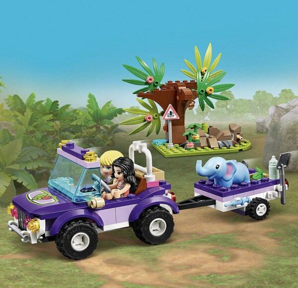 Lego Friends Yavru Fil Kurtarma Operasyonu