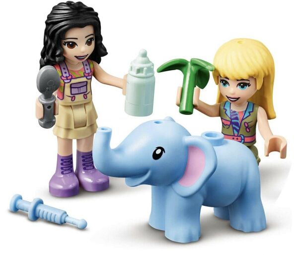 Lego Friends Yavru Fil Kurtarma Operasyonu