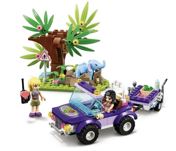 Lego Friends Yavru Fil Kurtarma Operasyonu