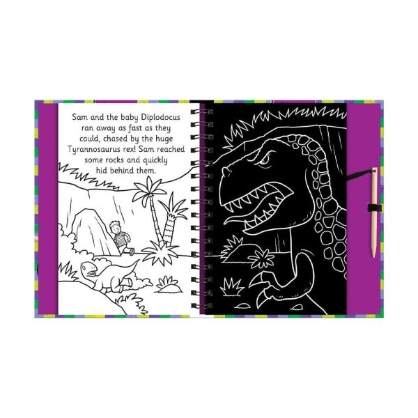 Scratch and Draw Dinosaurs