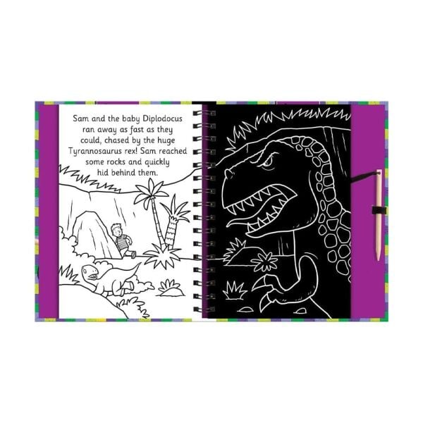 Scratch and Draw Dinosaurs