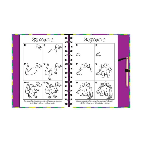 Scratch and Draw Dinosaurs
