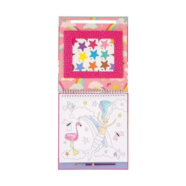 Sayılarla Sulu Boyama Kitapları -Fantasy