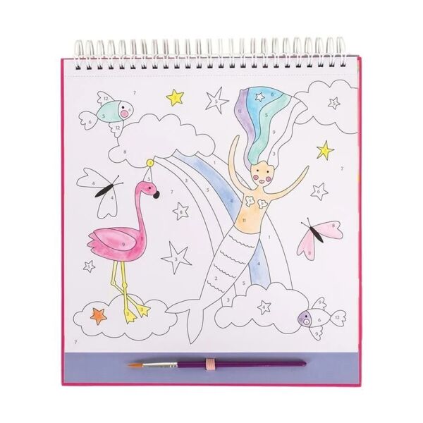 Sayılarla Sulu Boyama Kitapları -Fantasy