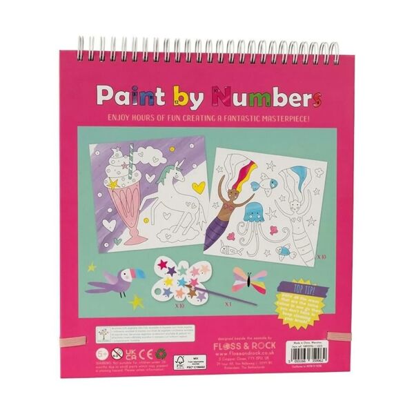 Sayılarla Sulu Boyama Kitapları -Fantasy