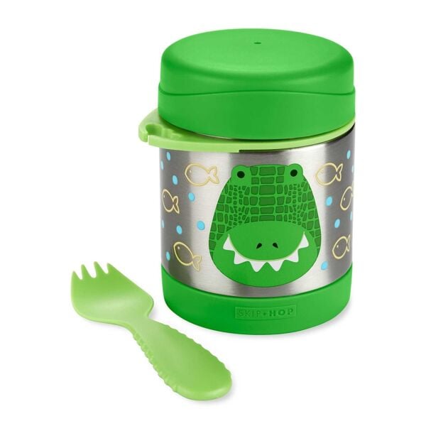 Skip Hop Paslanmaz Çelik Termos - Timsah