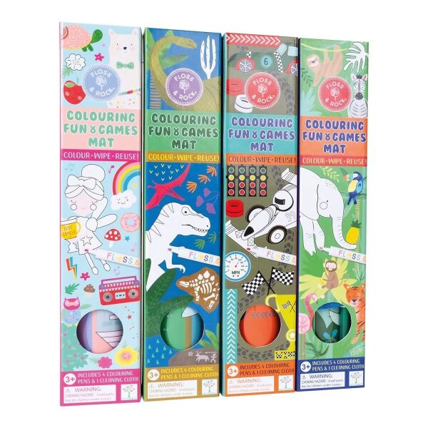 Boyanabilir Oyun ve Aktivite Matı Cars