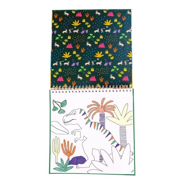 Floss & Rock Magic Boyama Kitapları / Dino