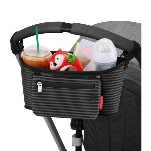 Araba Düzenleyici - Siyah Gri Çizgili