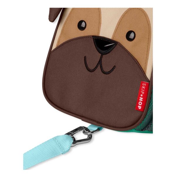 Emniyet Kemerli Sırt Çantası - Pug Köpek