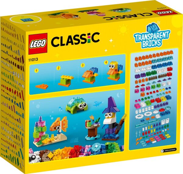 Lego Classic Yaratıcı Şeffaf Tuğlalar