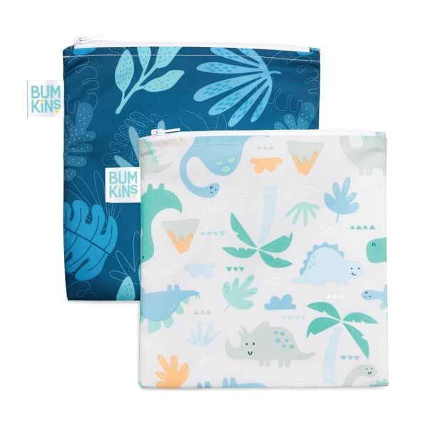 Bumkins Büyük Atıştırma Çantası - Dinosaurs