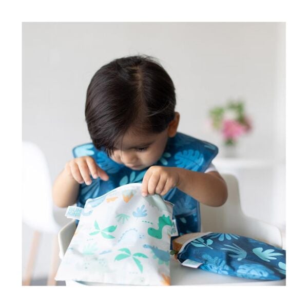 Bumkins Büyük Atıştırma Çantası - Dinosaurs