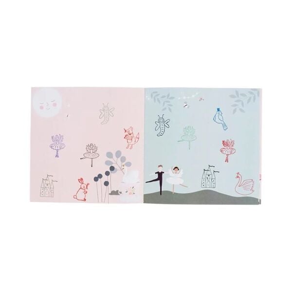 Floss Rock Stamper Ahşap Baskı Seti - Enchanted