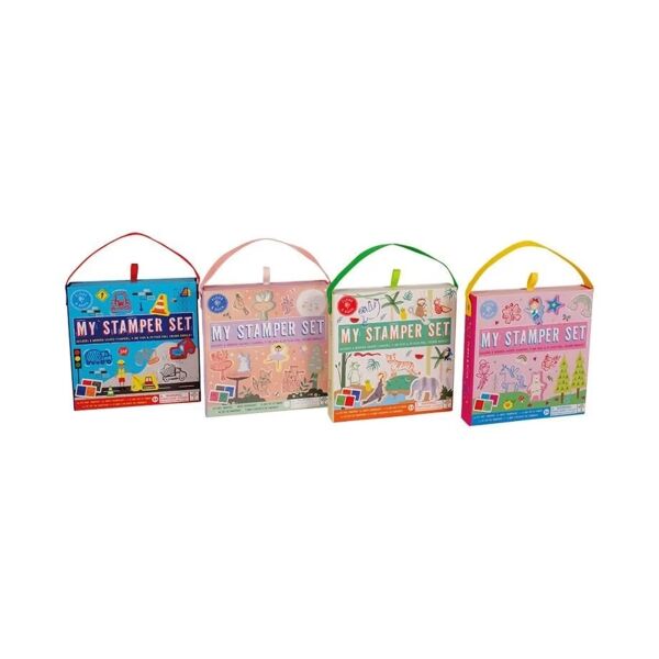 Floss Rock Stamper Ahşap Baskı Seti - Construction