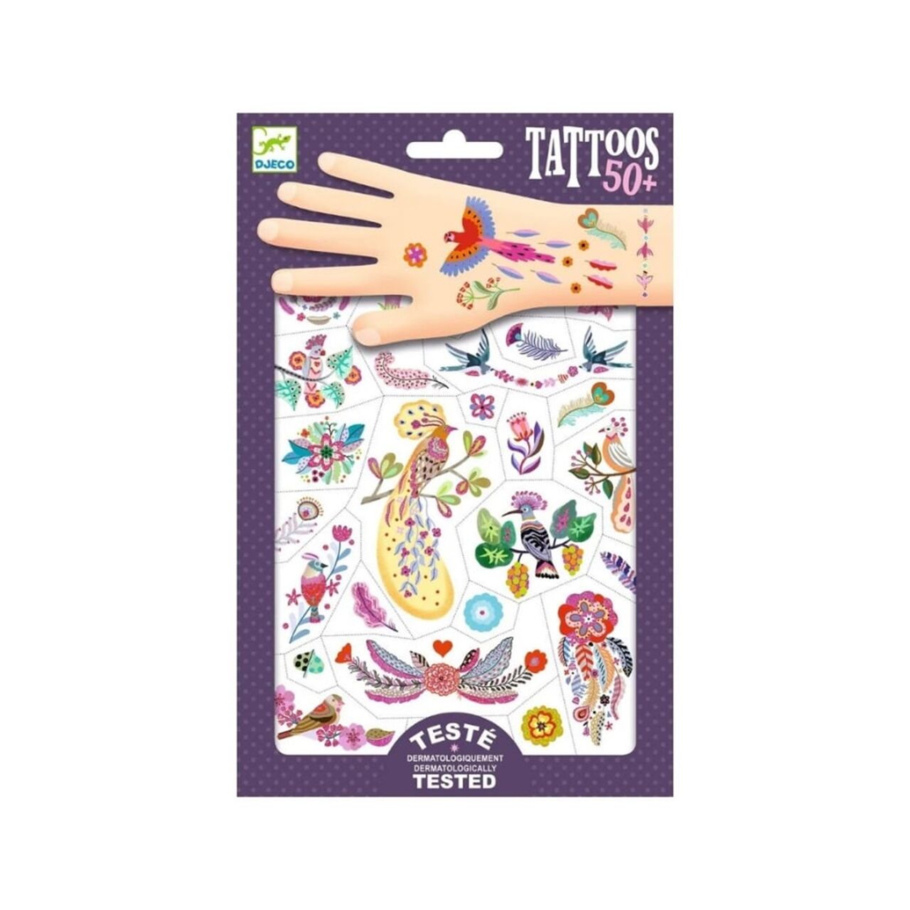 Djeco Dövme - Bright Birds