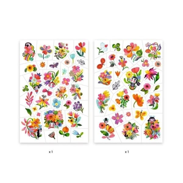 Djeco Dövme - Aqua Flor