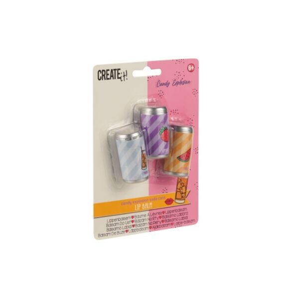 Create It Dudak Balmı Seti - Soda Kutuları - Candy