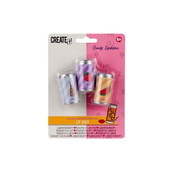 Create It Dudak Balmı Seti - Soda Kutuları - Candy