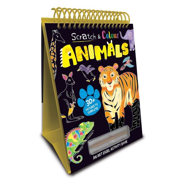 Scratch And Colour - Animals