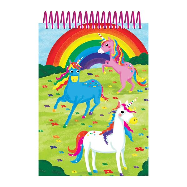 Scratch And Colour - Unicorns