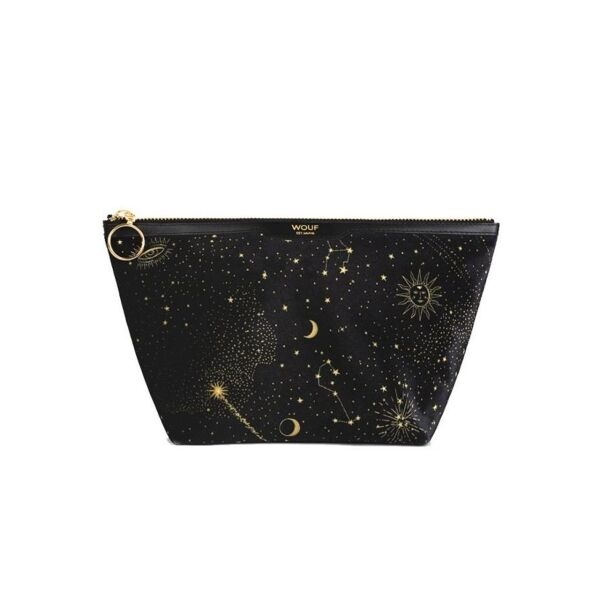 Galaxy Kadife Makyaj Çantası