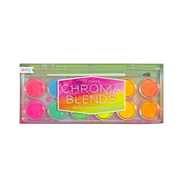Ooly Chroma Blends 12’li Sulu BoyaNeon Renkler