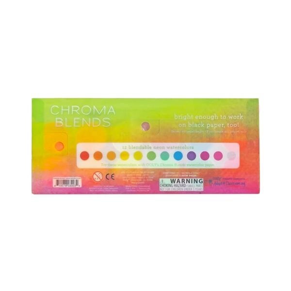 Ooly Chroma Blends 12’li Sulu BoyaNeon Renkler