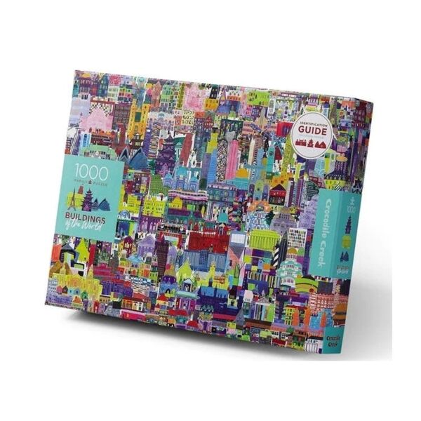 Crocodile Creek Puzzle 1000 Parça-Dünya Binaları