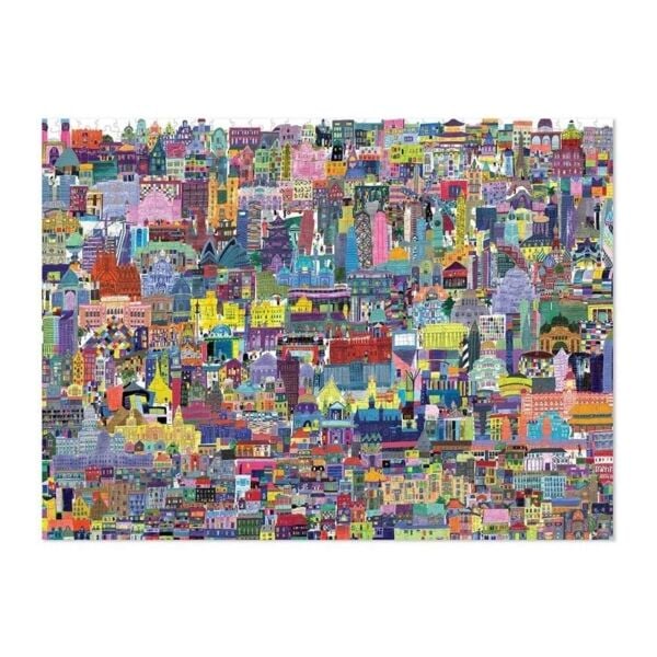 Crocodile Creek Puzzle 1000 Parça-Dünya Binaları