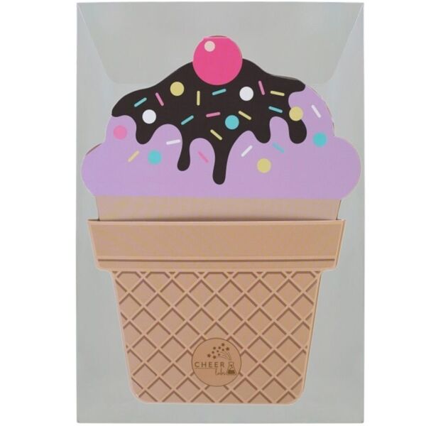 Ses Kaydeden Tebrik Kartı Cupcake