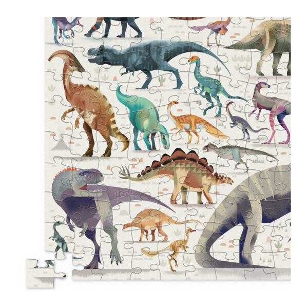Crocodile Creek Metal Kutu Puzzle 150 Parça- Dino