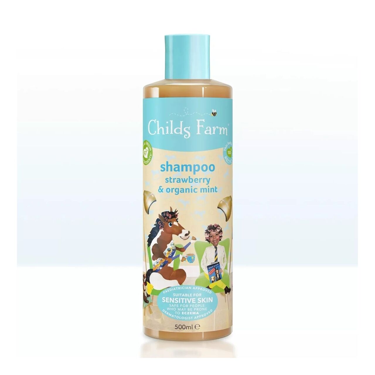 Çilek Ve Organik Nane Özlü Şampuan 500 ML