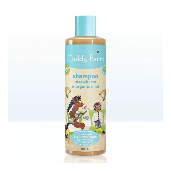 Çilek Ve Organik Nane Özlü Şampuan 500 ML