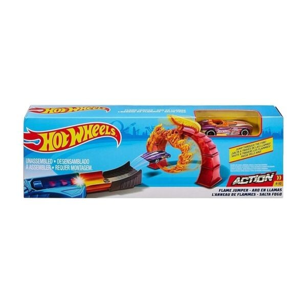 Hot Wheels Akrobasi Atlayışı Yarış Seti