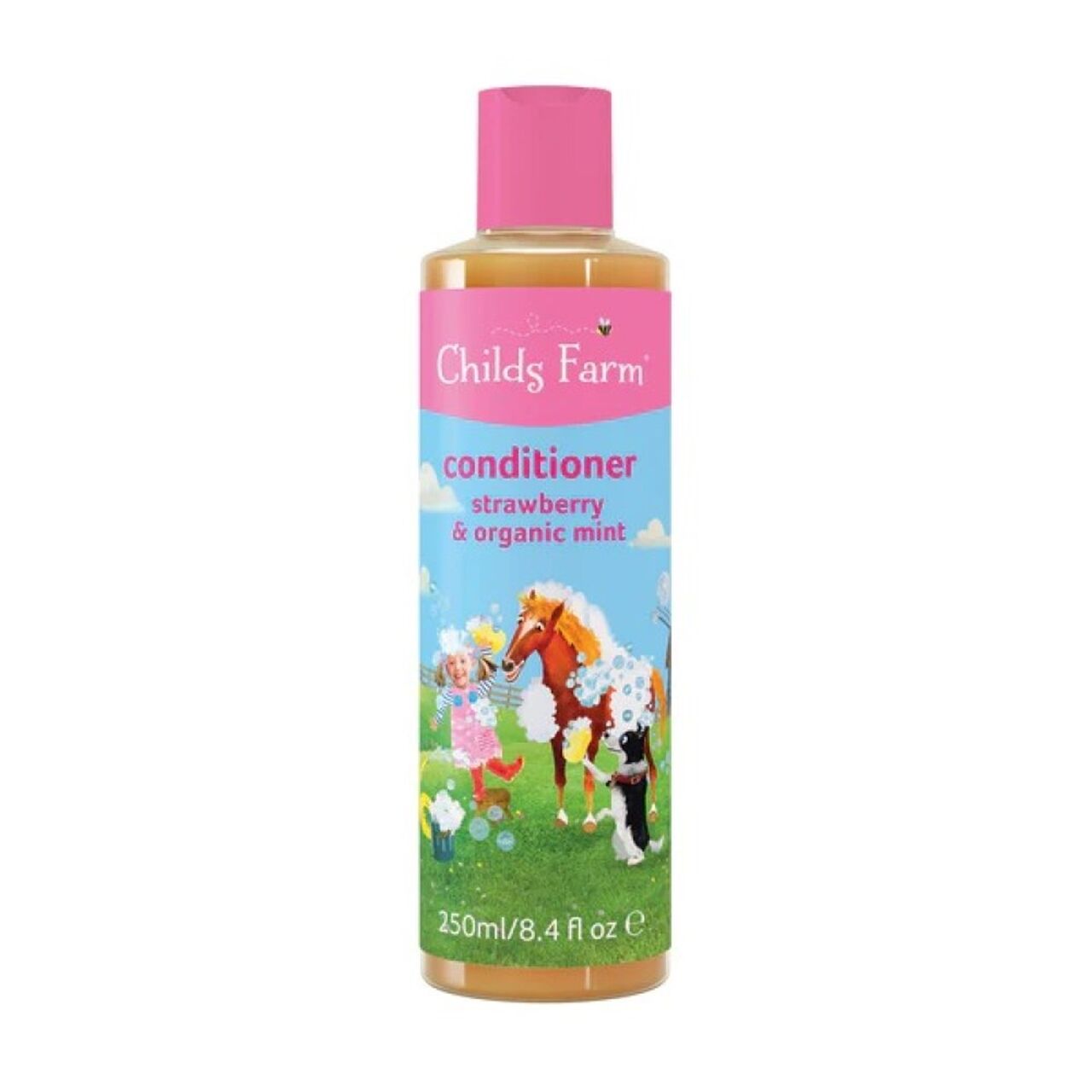 Çilek Ve Organik Nane Özlü Saç Kremi 500ML
