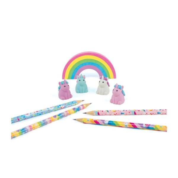 Ooly Unique Unicorn Silgi Seti - Çilek Kokulu