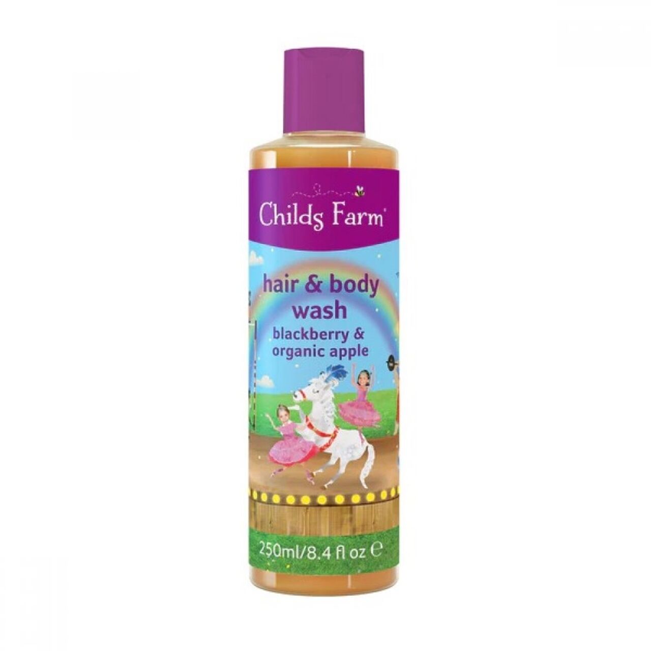 Böğürtlen Ve Organik Elma Özlü Saç Ve Vücut Şampua