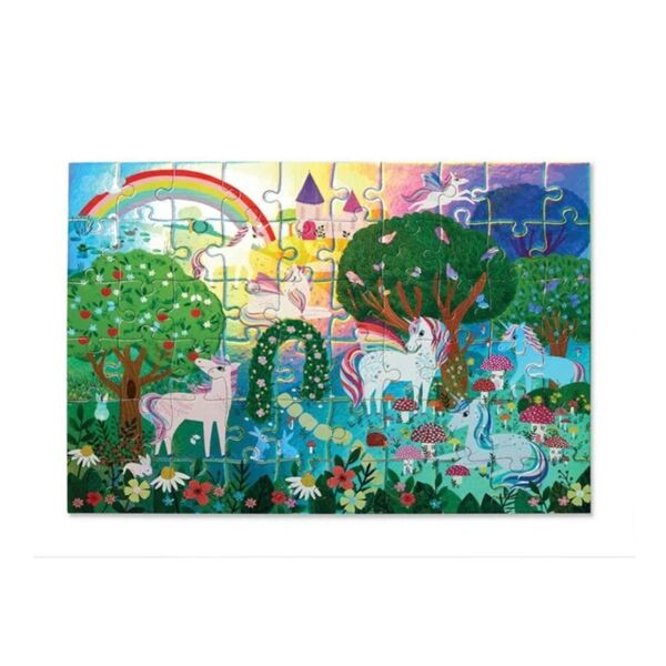 Crocodile Creek Puzzle 60 Parça -Işıldayan Unicorn