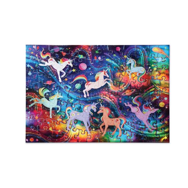 Crocodile Creek Puzzle 100 Parça - Unicorn Galaksi