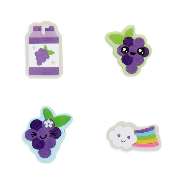 Ooly Lil’ Juicy 4’lü Silgi - Üzüm Kokulu