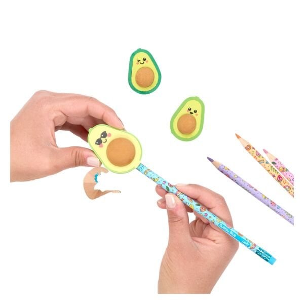 Ooly Avocado Love Silgi & Kalemtıraş3’lü Set