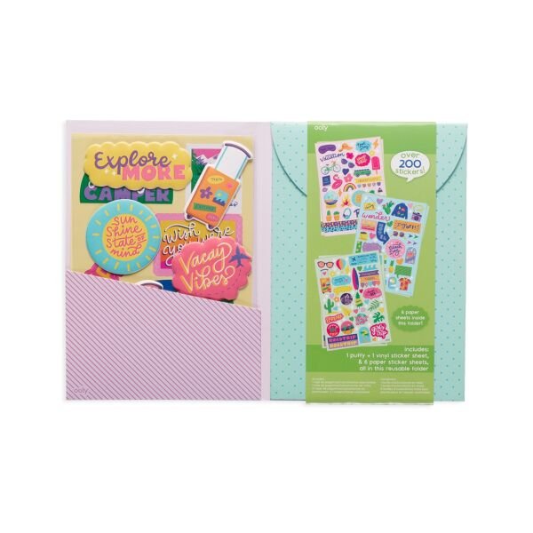 Ooly Sticker Stash Çıkartma Seti -Wanderlust