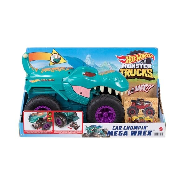 Hot Wheels Monster Trucks Araba Yiyen Mega Wrex