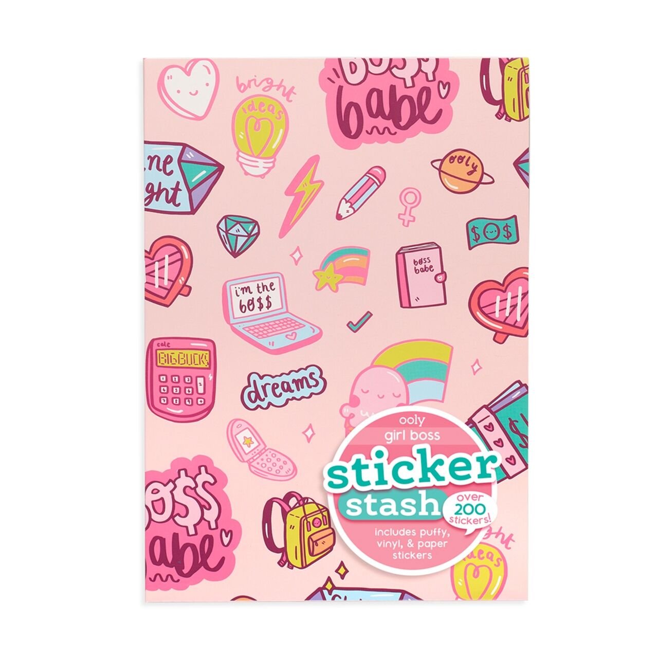 Ooly Sticker Stash Çıkartma Seti - GirlBoss